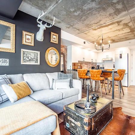 Quebec, Rustique Chic En Ville, Piscine Sur Le Toit Pour 2 A 6 Invites Esterno foto