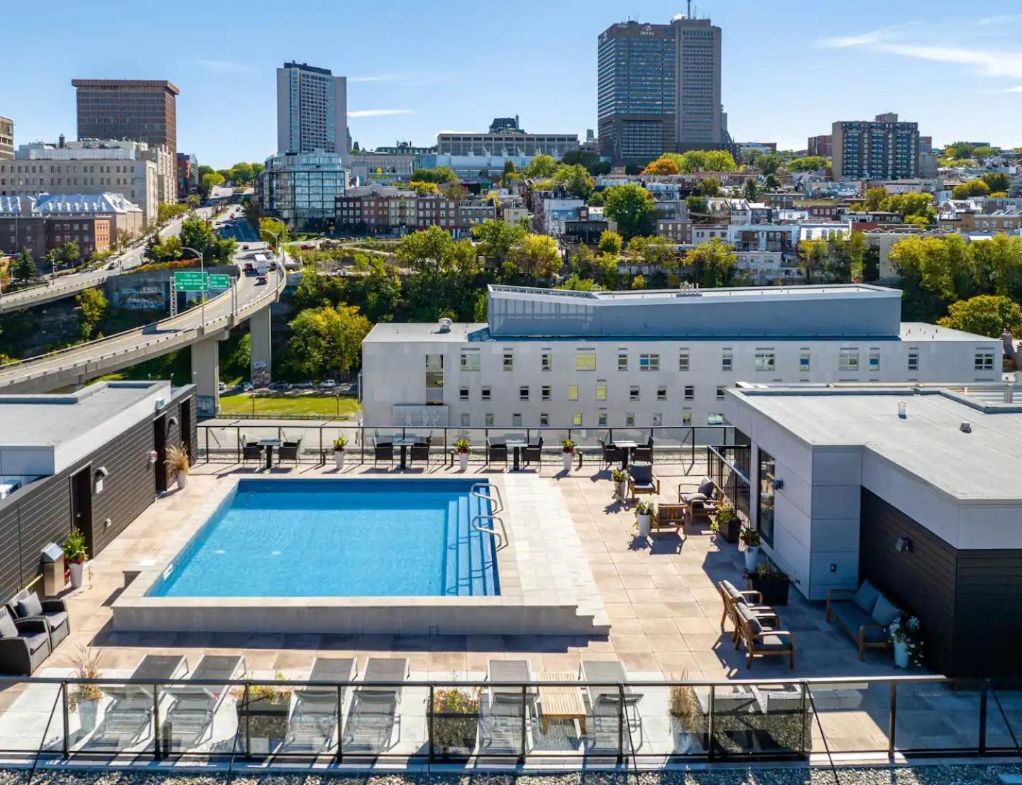Quebec, Rustique Chic En Ville, Piscine Sur Le Toit Pour 2 A 6 Invites Esterno foto